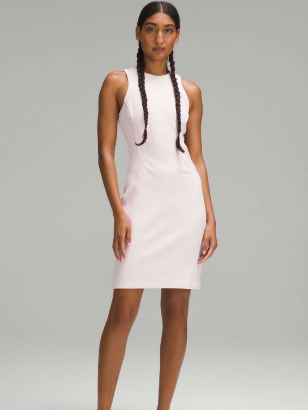 Lululemon Ribbed Softstreme Slim-Fit Tank Dress